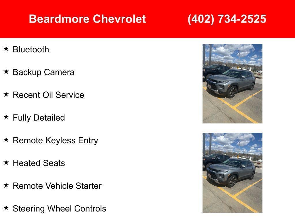 used 2023 Chevrolet TrailBlazer car, priced at $24,203