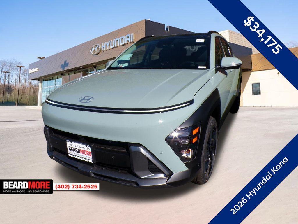 new 2026 Hyundai Kona car, priced at $34,175