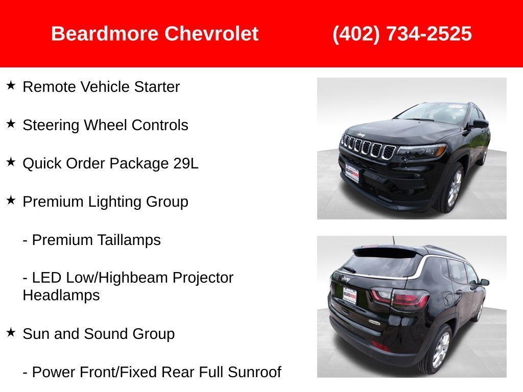 used 2024 Jeep Compass car, priced at $28,287