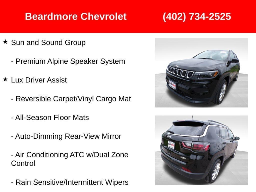 used 2024 Jeep Compass car, priced at $28,287