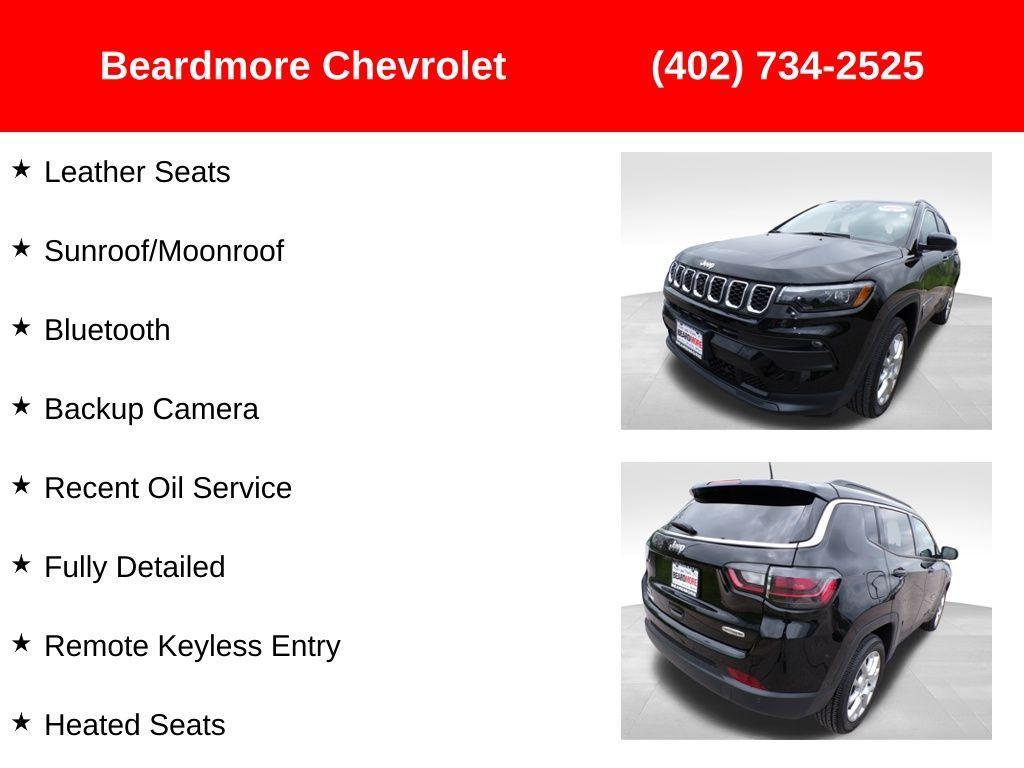 used 2024 Jeep Compass car, priced at $28,287
