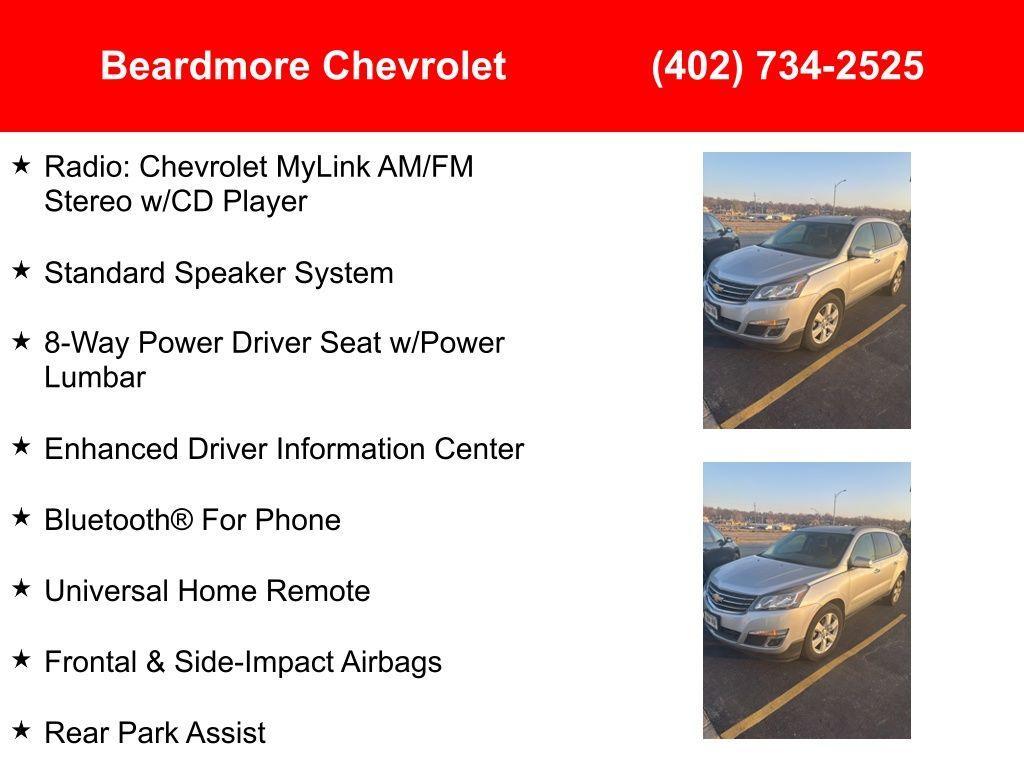 used 2016 Chevrolet Traverse car, priced at $15,977