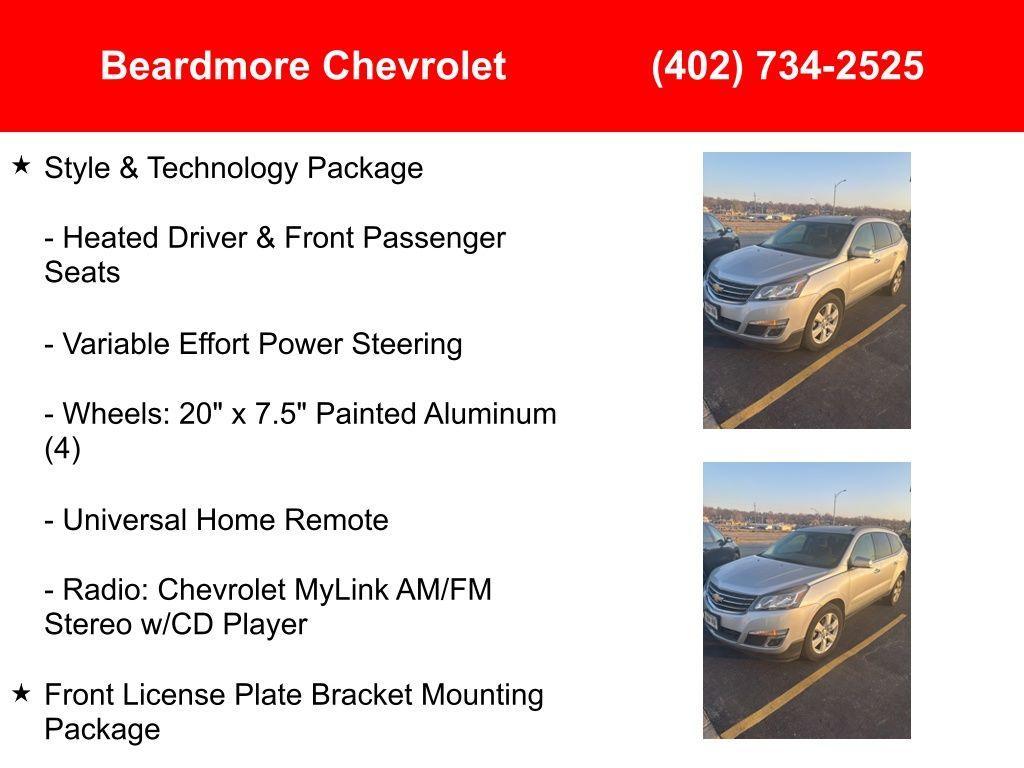 used 2016 Chevrolet Traverse car, priced at $15,977