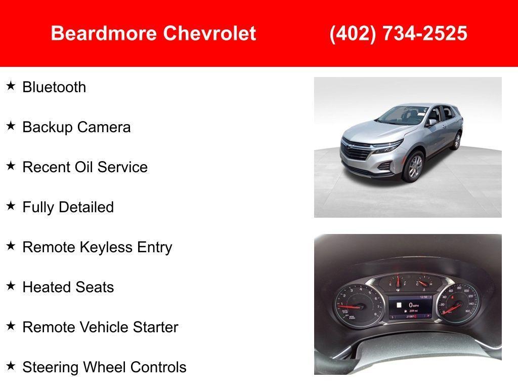 used 2022 Chevrolet Equinox car, priced at $25,170