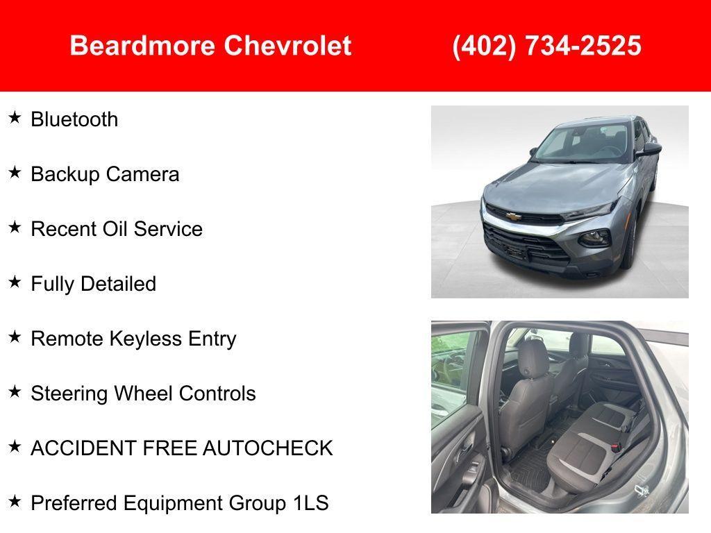used 2023 Chevrolet TrailBlazer car, priced at $21,565