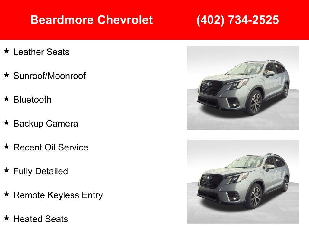 used 2024 Subaru Forester car, priced at $34,700
