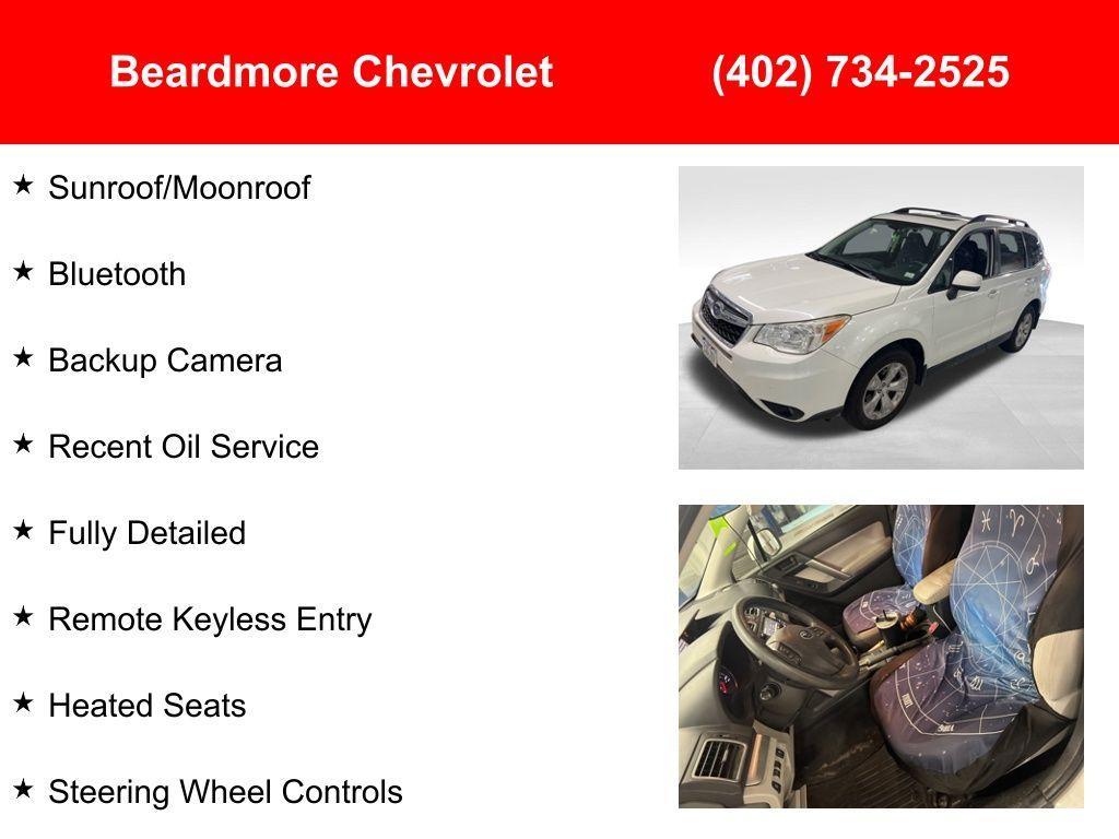 used 2016 Subaru Forester car, priced at $15,247