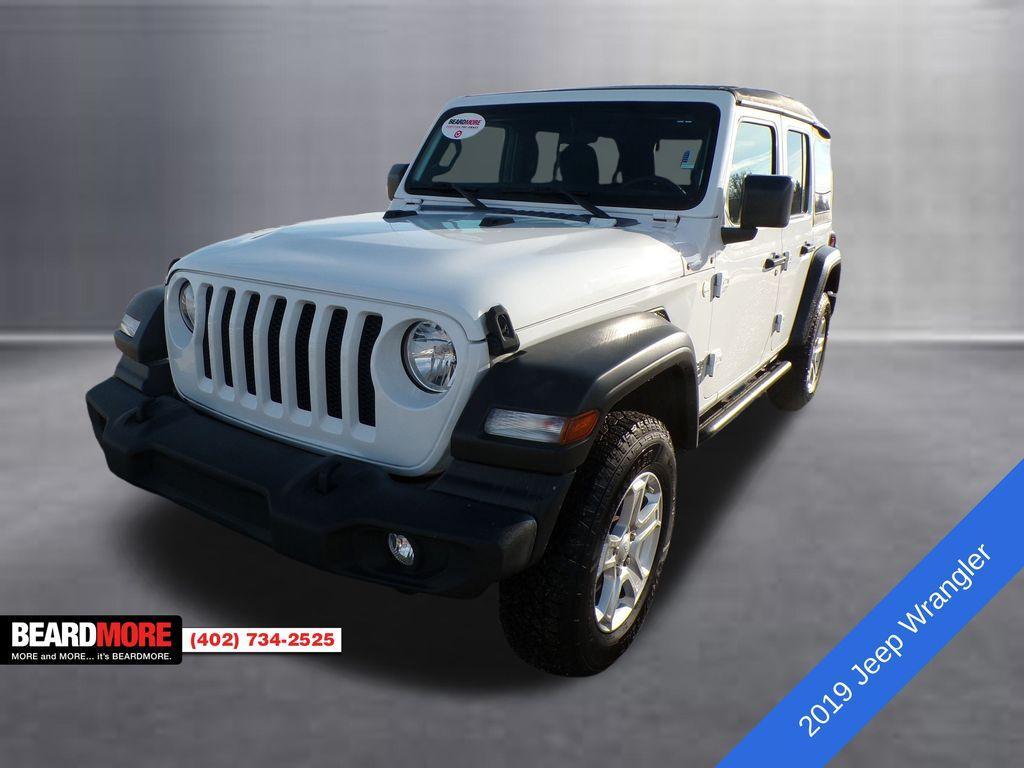 used 2019 Jeep Wrangler Unlimited car, priced at $26,599