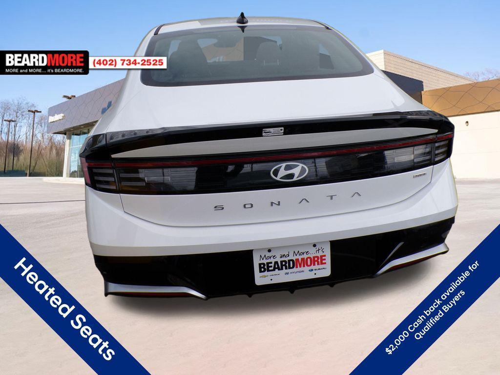new 2025 Hyundai Sonata Hybrid car, priced at $29,212