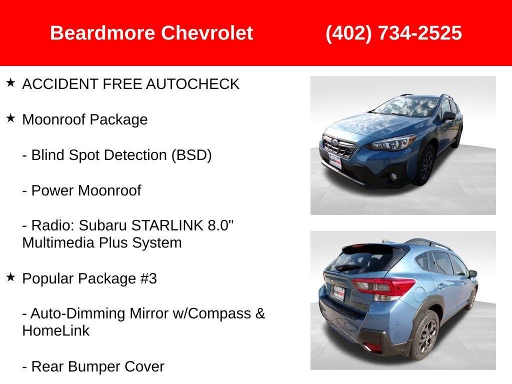 used 2022 Subaru Crosstrek car, priced at $23,565