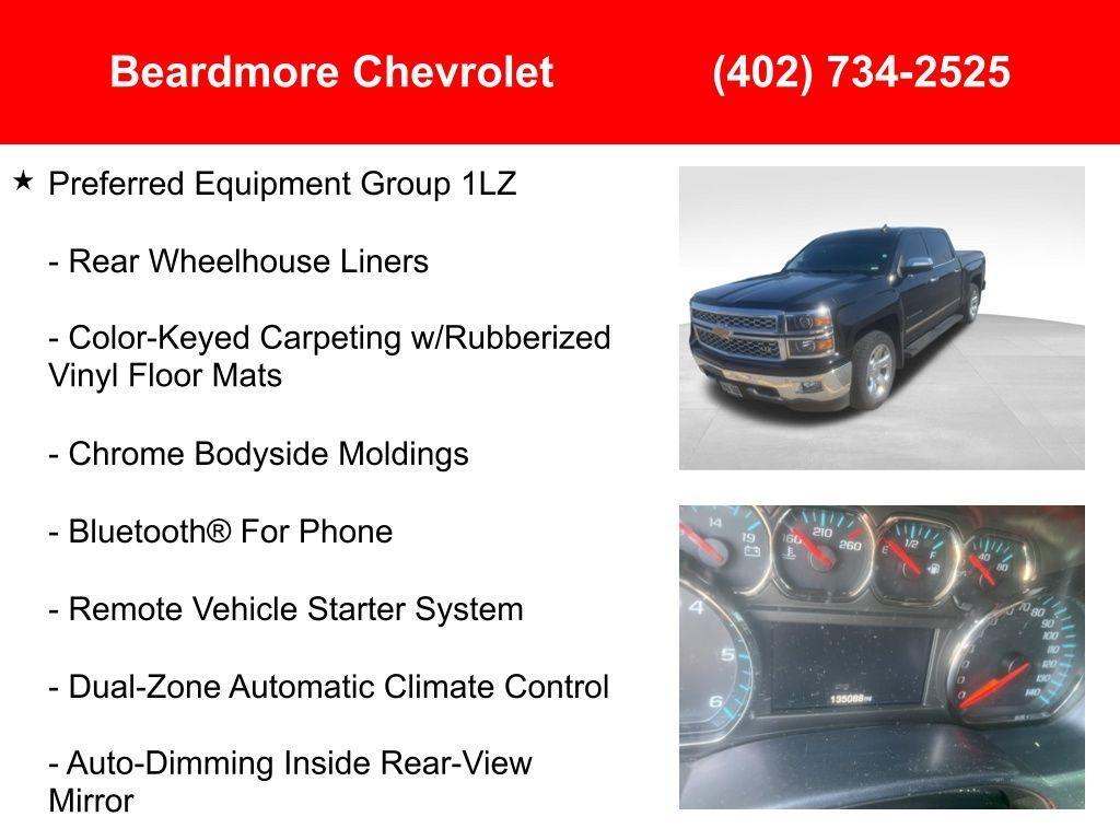 used 2015 Chevrolet Silverado 1500 car, priced at $19,744