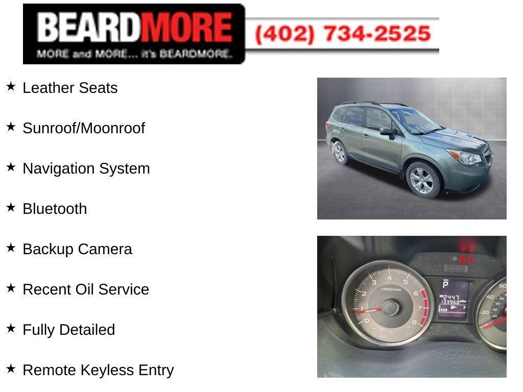 used 2015 Subaru Forester car, priced at $12,077