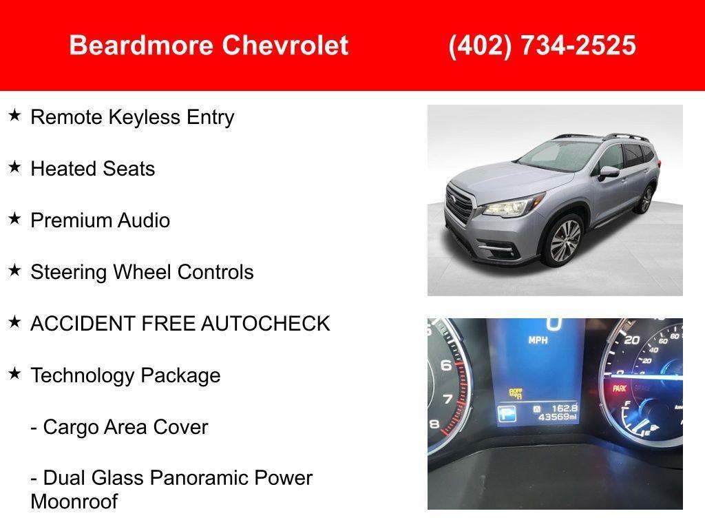 used 2022 Subaru Ascent car, priced at $31,714