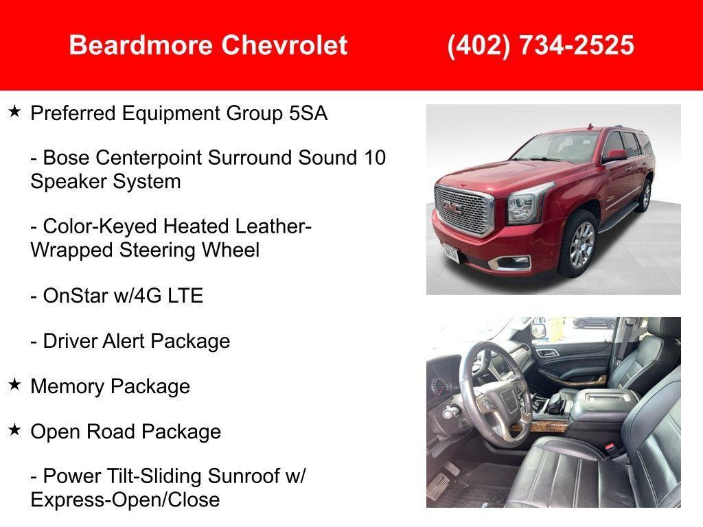 used 2015 GMC Yukon car, priced at $20,939