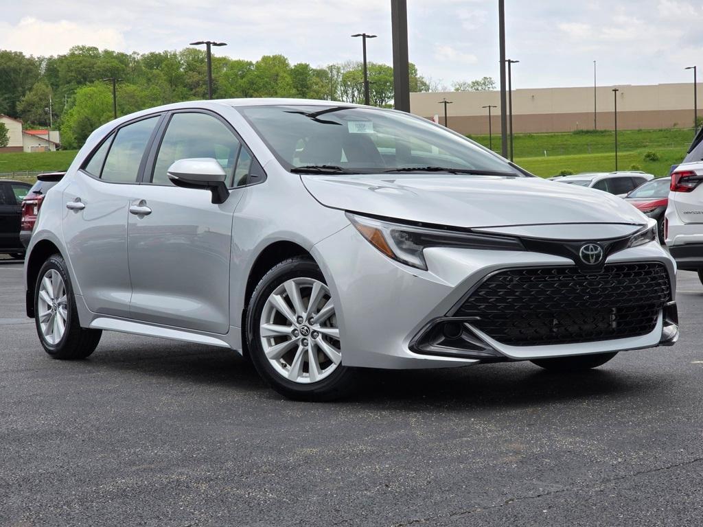 used 2023 Toyota Corolla Hatchback car, priced at $23,498