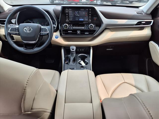used 2021 Toyota Highlander Hybrid car, priced at $42,145