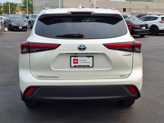 used 2021 Toyota Highlander Hybrid car, priced at $42,145