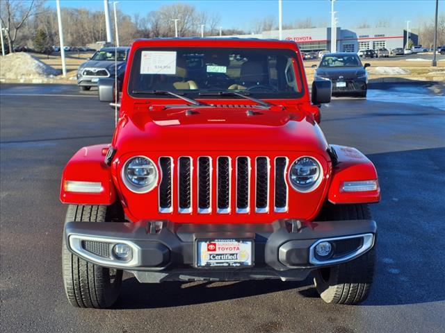 used 2021 Jeep Wrangler Unlimited 4xe car, priced at $33,377