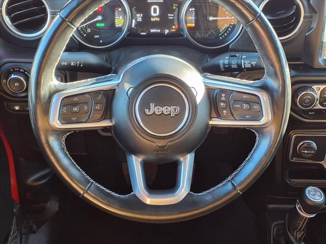 used 2021 Jeep Wrangler Unlimited 4xe car, priced at $33,377