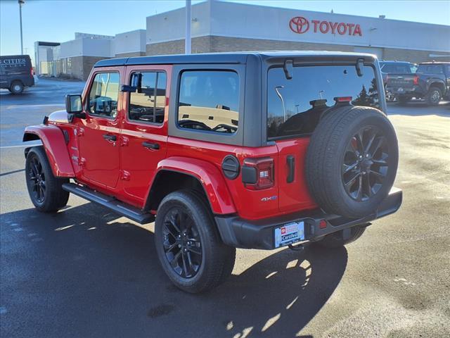 used 2021 Jeep Wrangler Unlimited 4xe car, priced at $33,377