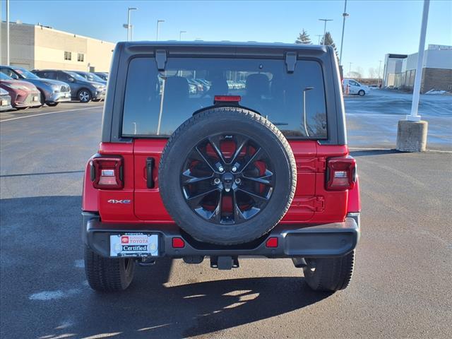 used 2021 Jeep Wrangler Unlimited 4xe car, priced at $33,377