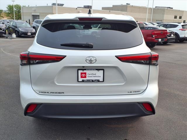 used 2022 Toyota Highlander car, priced at $37,897