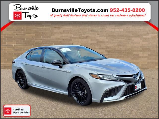 used 2021 Toyota Camry Hybrid car, priced at $28,176