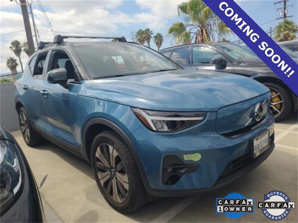 used 2023 Volvo XC40 Recharge Pure Electric car, priced at $32,374