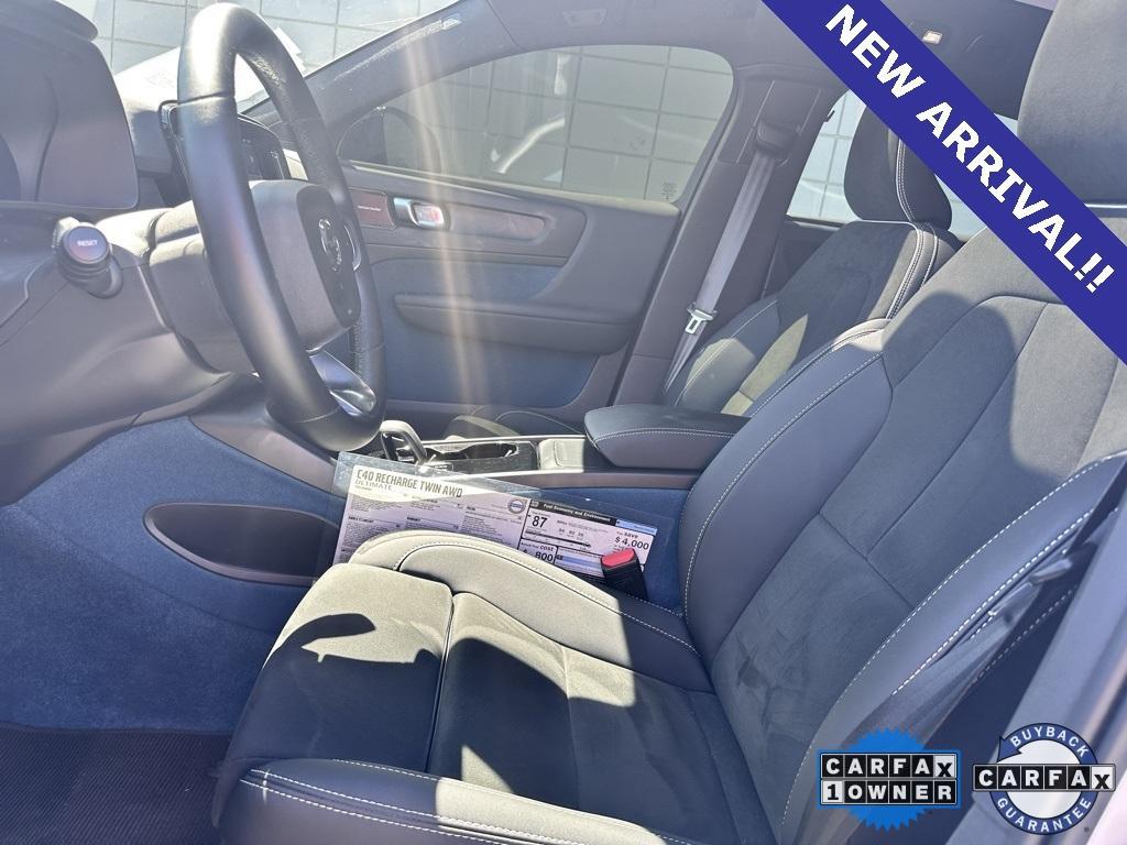 used 2023 Volvo C40 Recharge Pure Electric car, priced at $36,224
