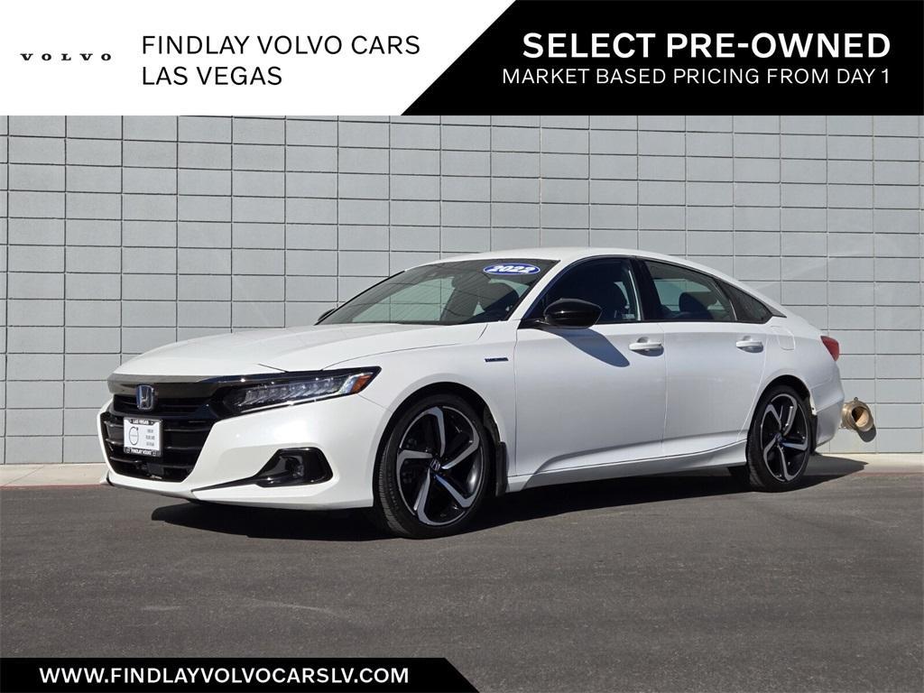 used 2022 Honda Accord Hybrid car, priced at $23,687