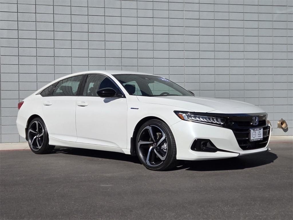 used 2022 Honda Accord Hybrid car, priced at $23,687