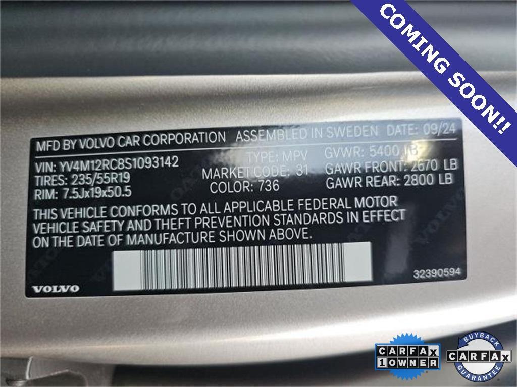 used 2025 Volvo XC60 car, priced at $36,974