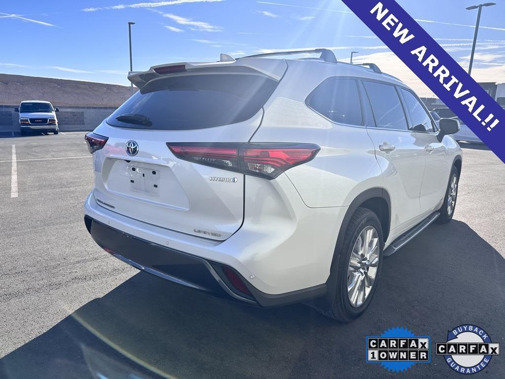 used 2022 Toyota Highlander Hybrid car, priced at $42,484