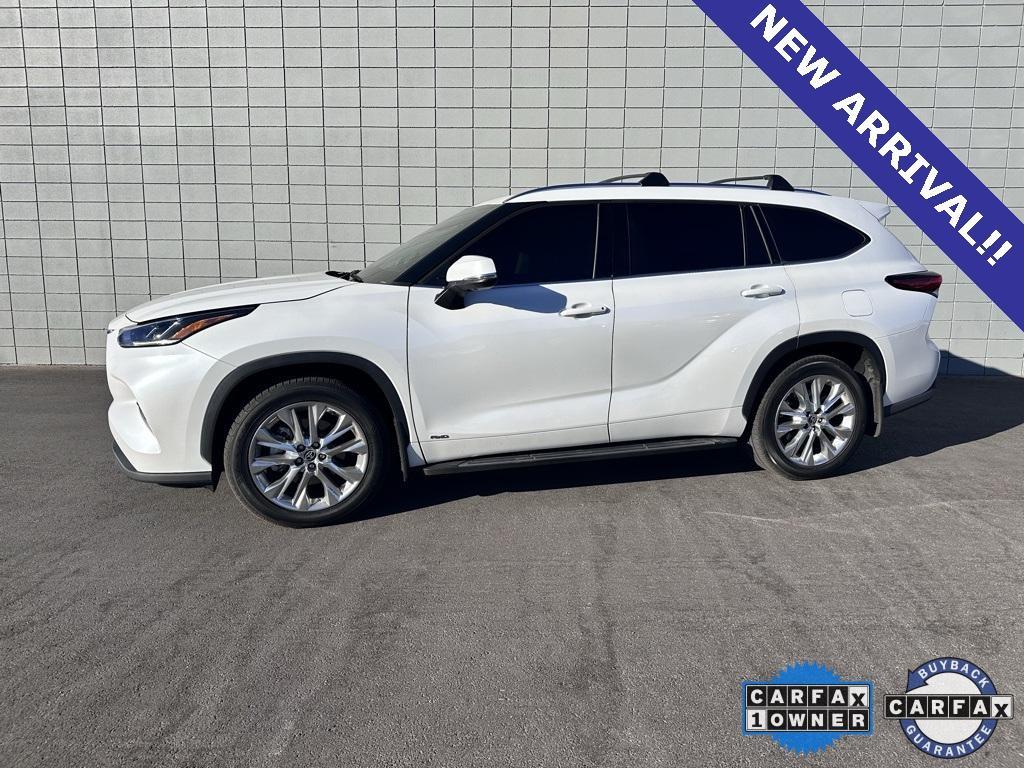 used 2022 Toyota Highlander Hybrid car, priced at $42,984