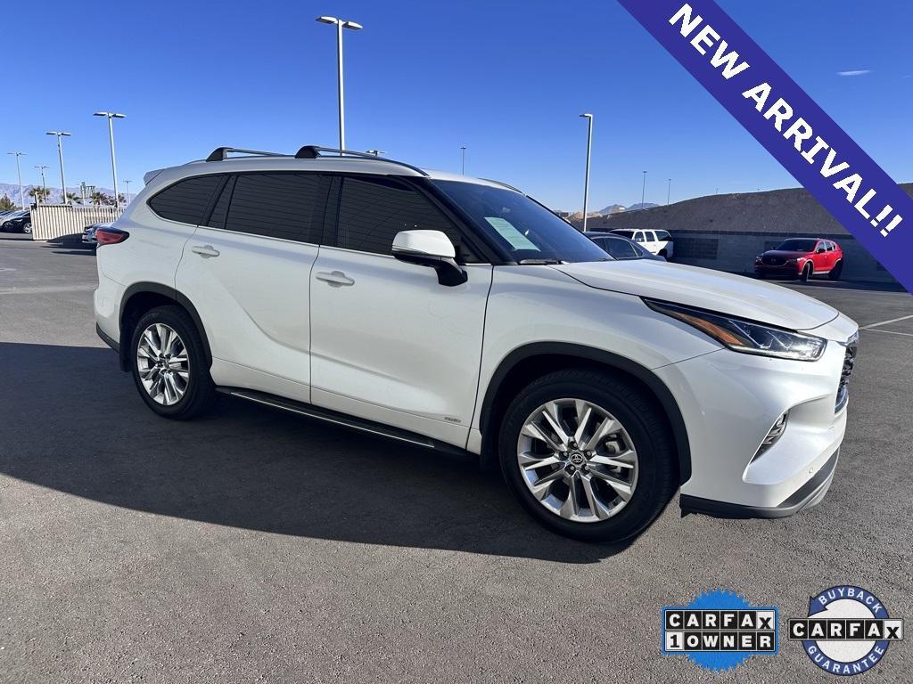 used 2022 Toyota Highlander Hybrid car, priced at $42,484