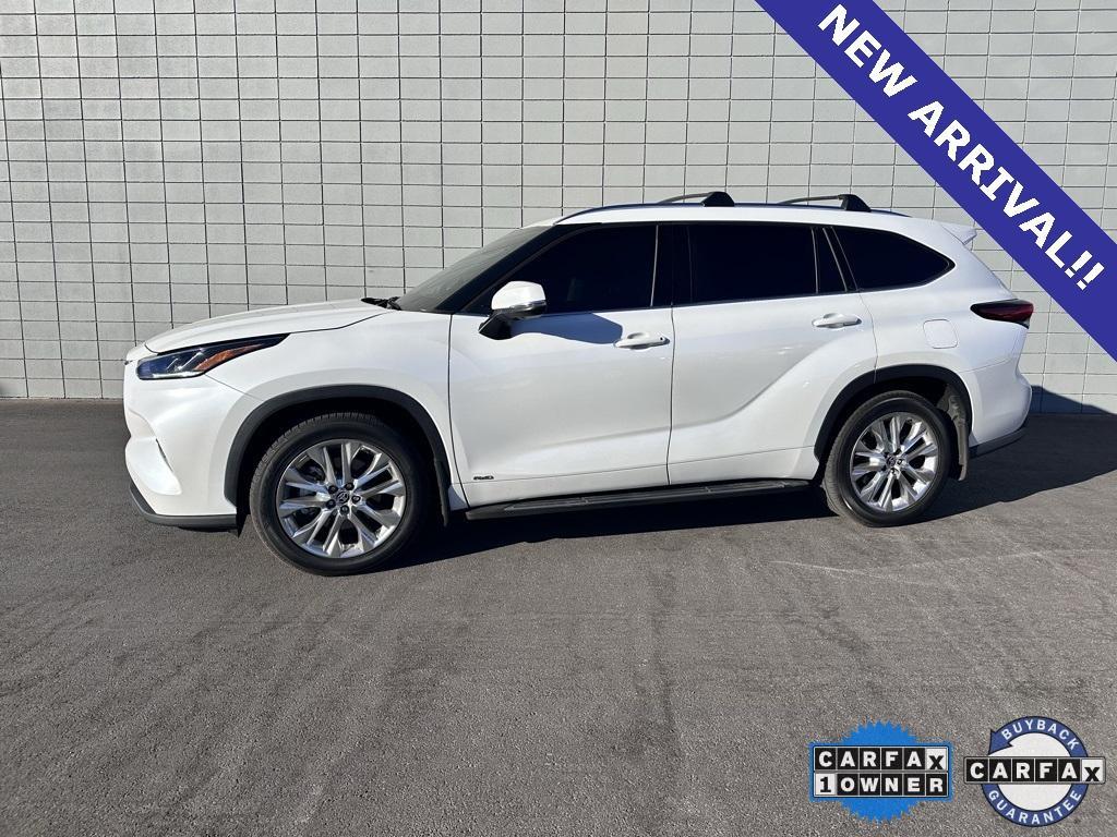 used 2022 Toyota Highlander Hybrid car, priced at $42,484