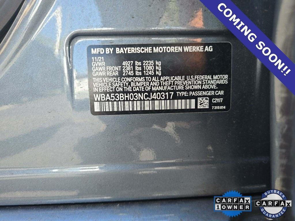 used 2022 BMW 530 car, priced at $33,982
