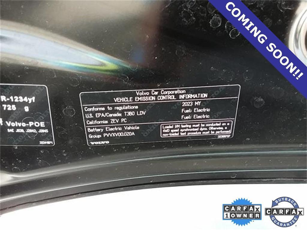 used 2023 Volvo XC40 Recharge Pure Electric car, priced at $39,455
