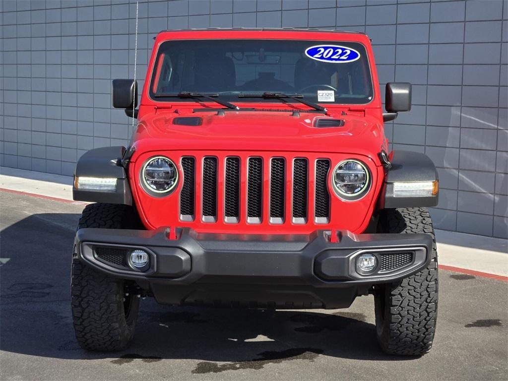 used 2022 Jeep Wrangler Unlimited car, priced at $43,828