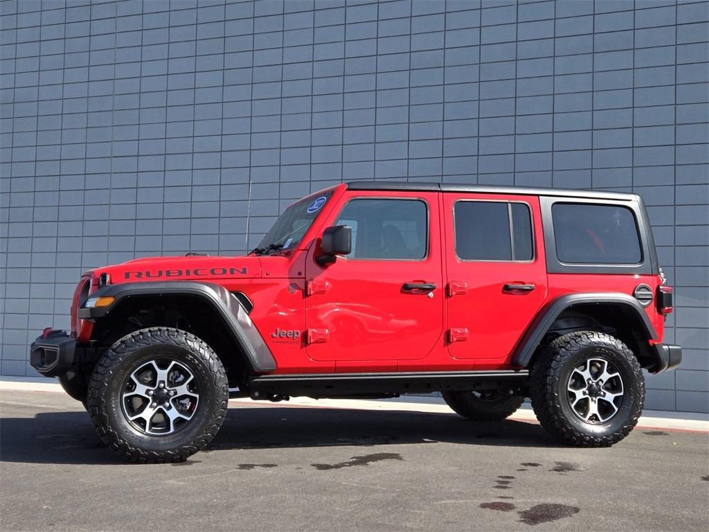 used 2022 Jeep Wrangler Unlimited car, priced at $43,828