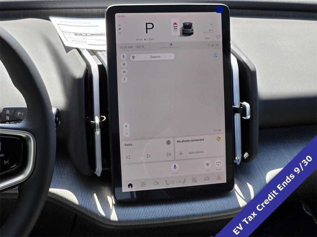 new 2025 Volvo EX30 car, priced at $43,390