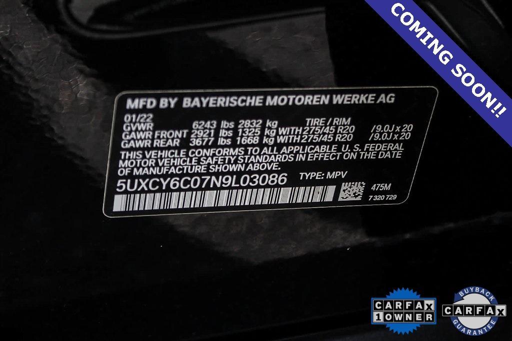 used 2022 BMW X6 car, priced at $57,366