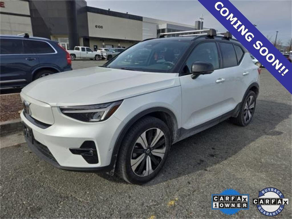 used 2023 Volvo XC40 Recharge Pure Electric car, priced at $31,894