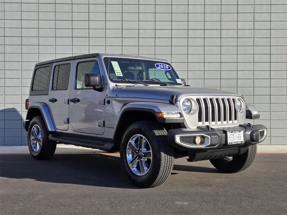 used 2020 Jeep Wrangler Unlimited car, priced at $28,307