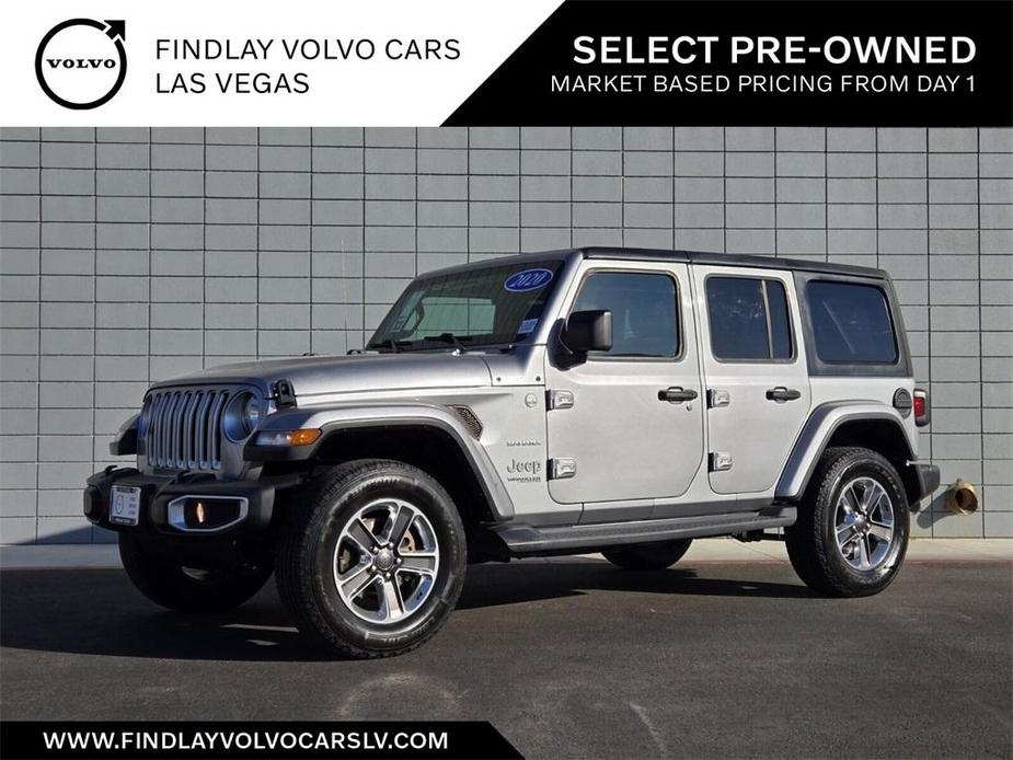 used 2020 Jeep Wrangler Unlimited car, priced at $28,307