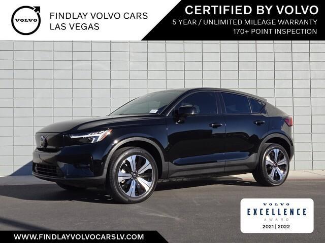 used 2023 Volvo C40 Recharge Pure Electric car, priced at $32,995