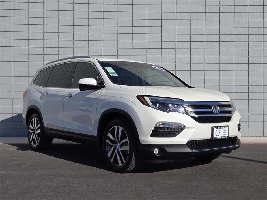 used 2017 Honda Pilot car, priced at $23,418