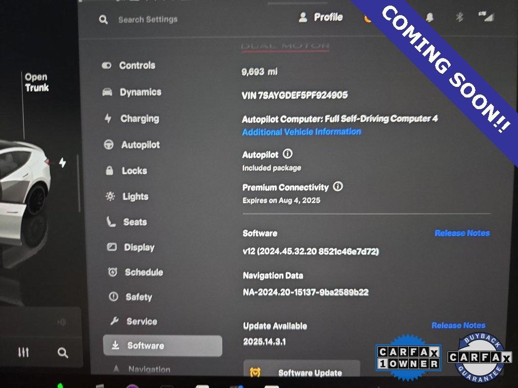 used 2023 Tesla Model Y car, priced at $37,984