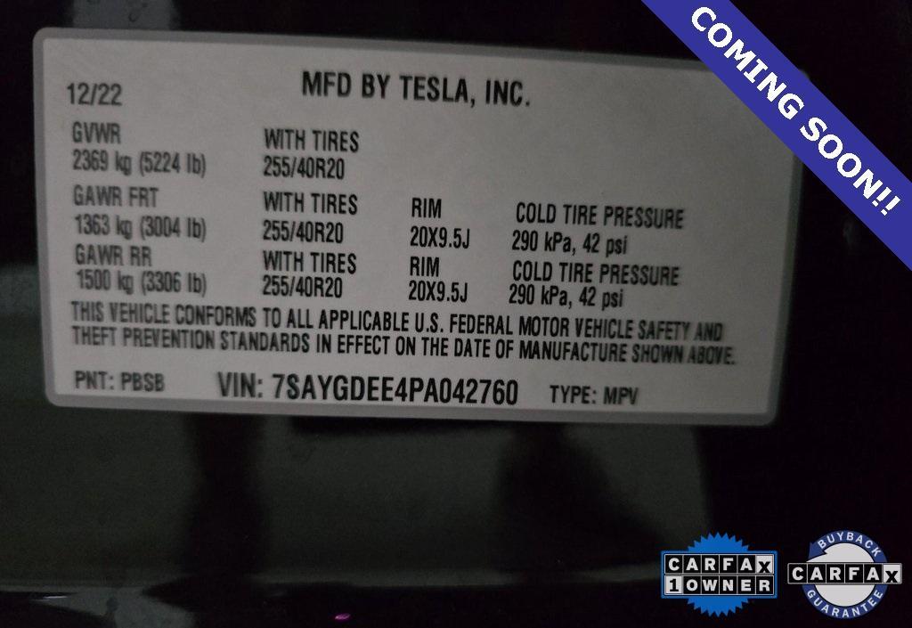used 2023 Tesla Model Y car, priced at $34,984