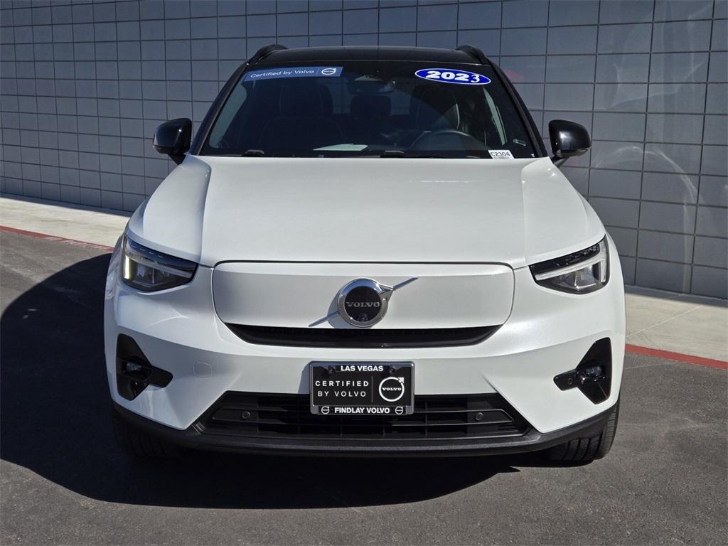 used 2023 Volvo XC40 Recharge Pure Electric car, priced at $38,894